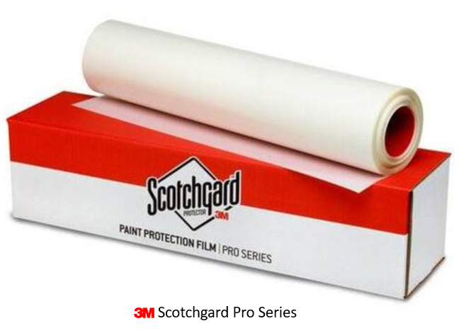3M Scotchgard Clear Bra Paint Protection Bulk Film Roll 4-by-88-inches - 3